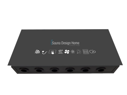 Montážna krabica ovladača kombi sauny