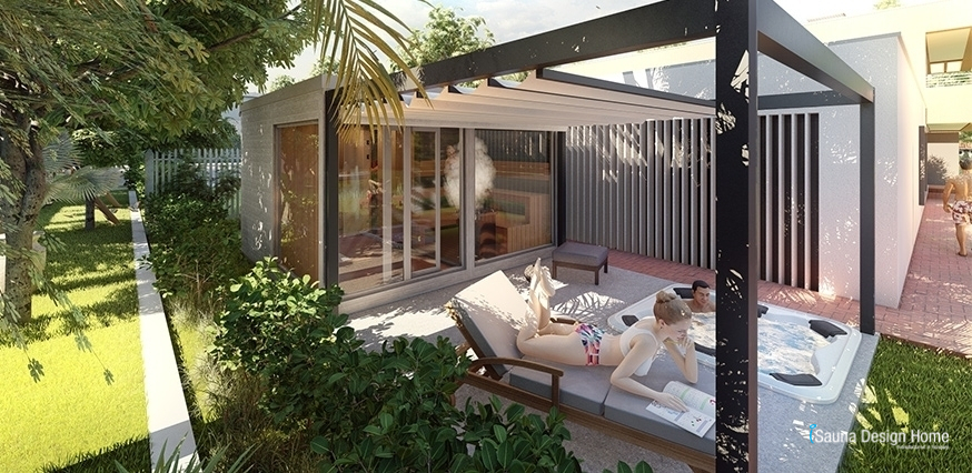 sauna dom na mieru