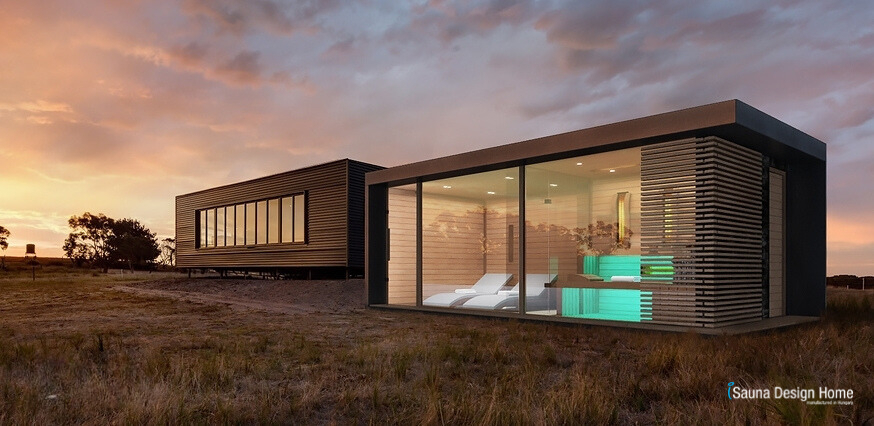 Polovačka a sauna - luxusný sauna dom