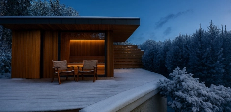 Prémiový saunový dom