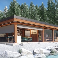 saunový domček podľa individuálnych predstáv