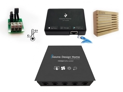 ovladanie sauny na smart phone