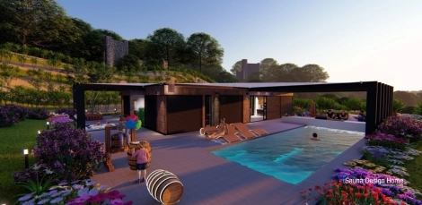 Komfortný sauna dom čunovo