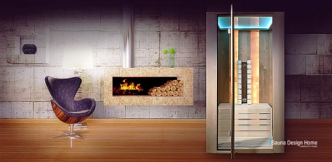 Infrasauna Minimal s himalájskou soľou