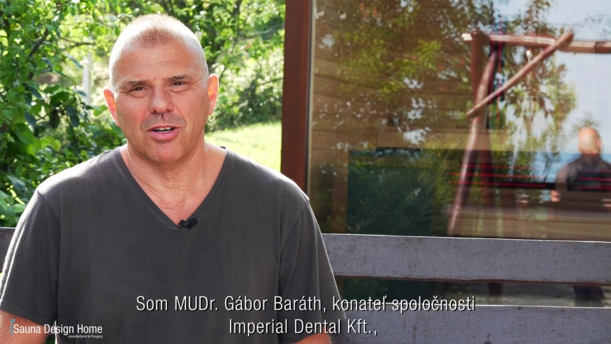 Exteriérová záhradná sauna v autentickom prírodnom prostredí