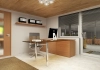 Projekcia kancelárie, interiérová architektúra