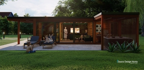 sauna dom na mieru